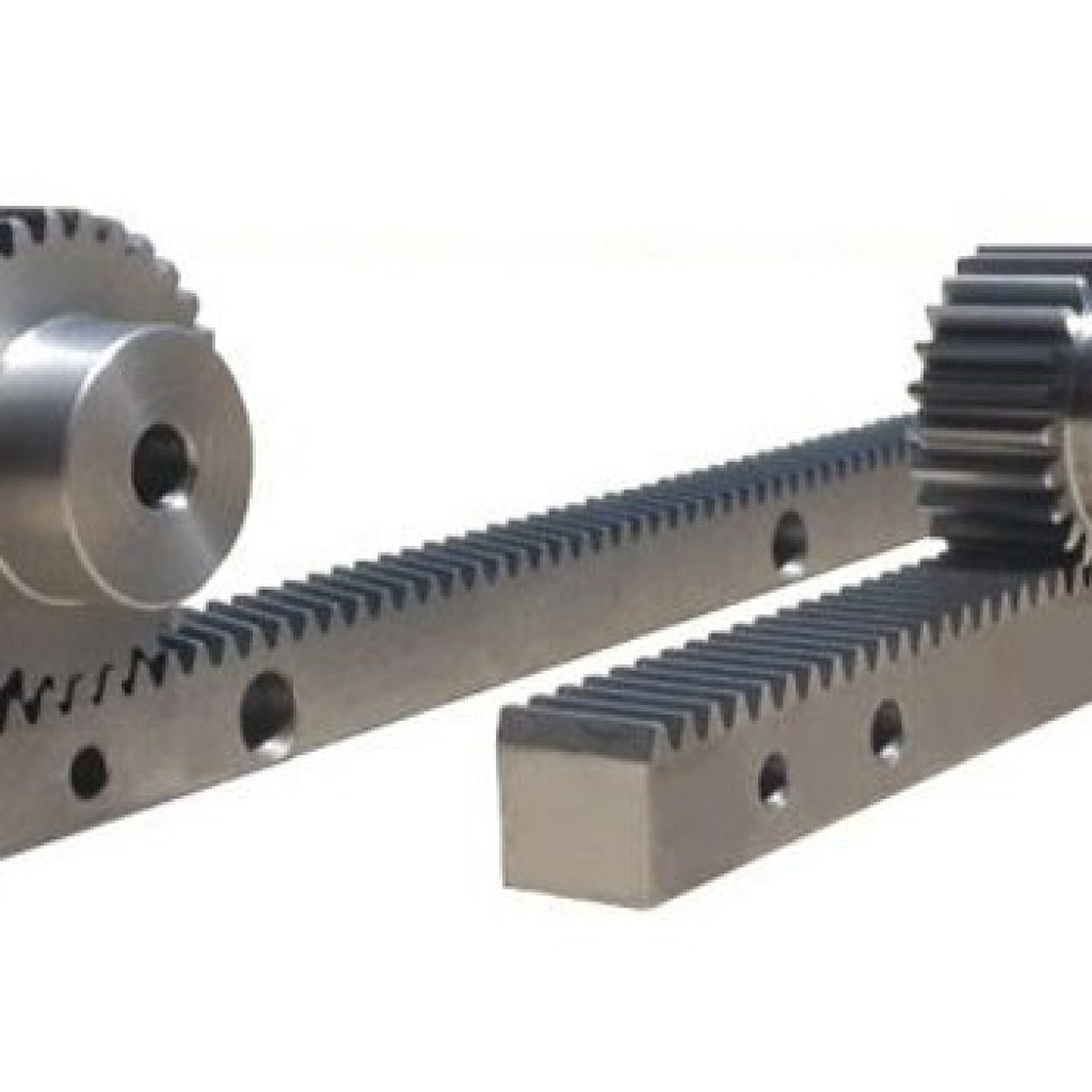 CNC helical rack and pinion