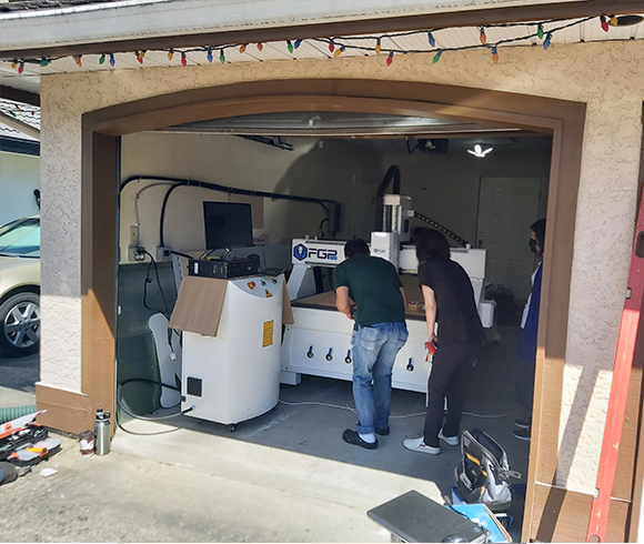 CNC machining from a home garage in Calgary Alberta